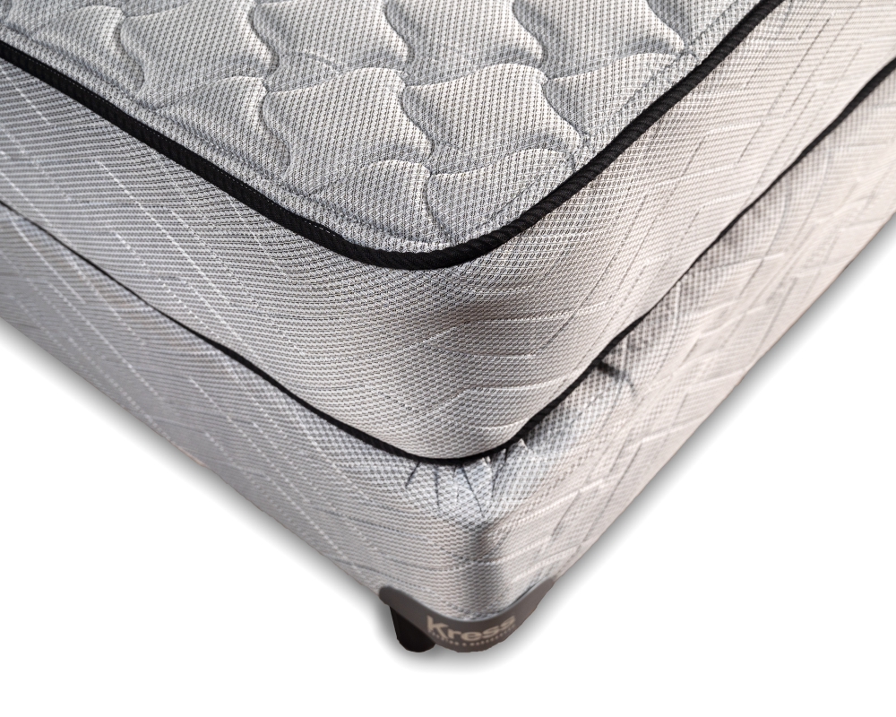 Conjunto de colchón y sommier K351 1.60 X 2.00 Gris 
