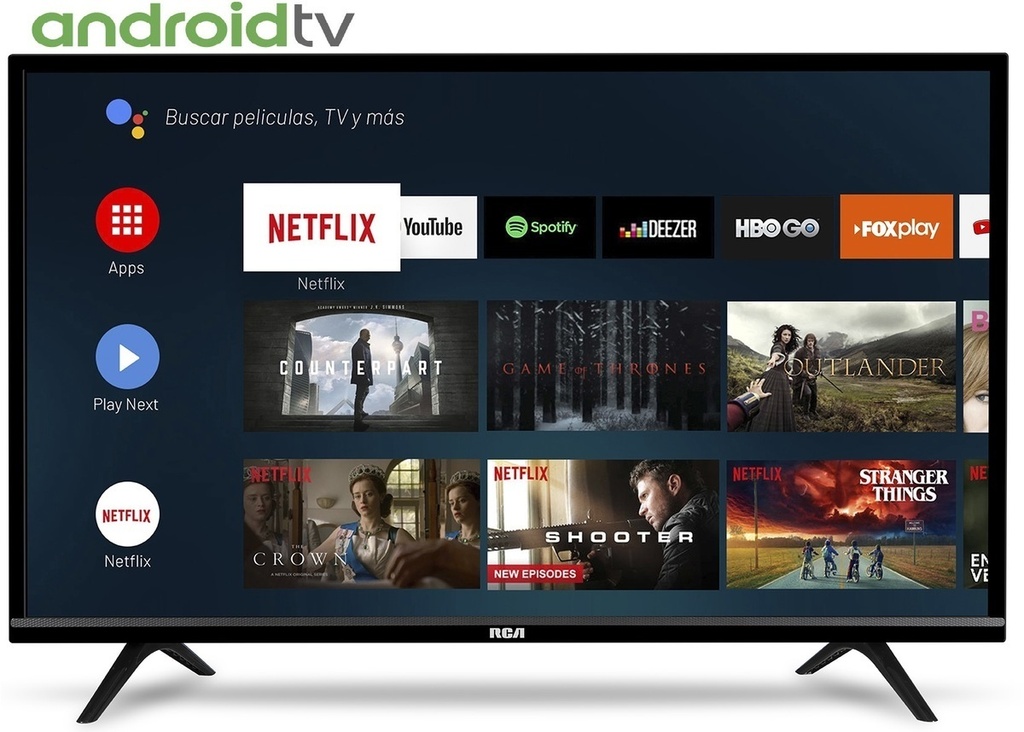 Led Smart Tv 55&quot; Rca And55Fxuhd-F Android 4K
