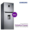 Heladera Samsung Rt38K5932Sl 382 Lts Silver Dispenser  (Pn)