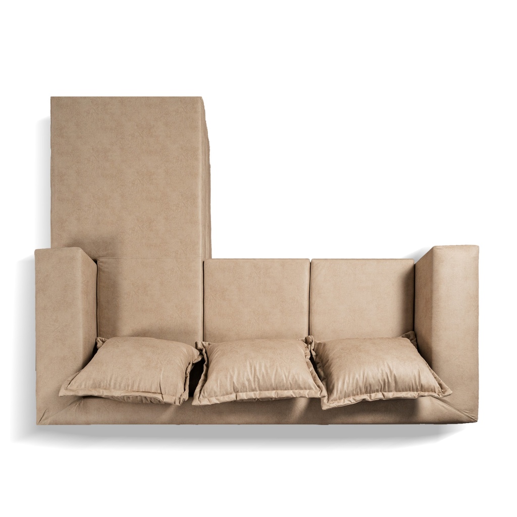 Sillon Esquinero Aguamarina 2,50M Cuerotex 15