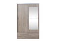 Placard Tana Plus corredizo 2 Ptas 2 C  c/espejo