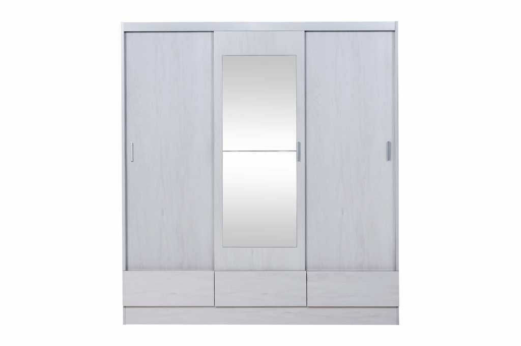Placard Tana Plus corredizo 3Ptas 3Caj c/espejo