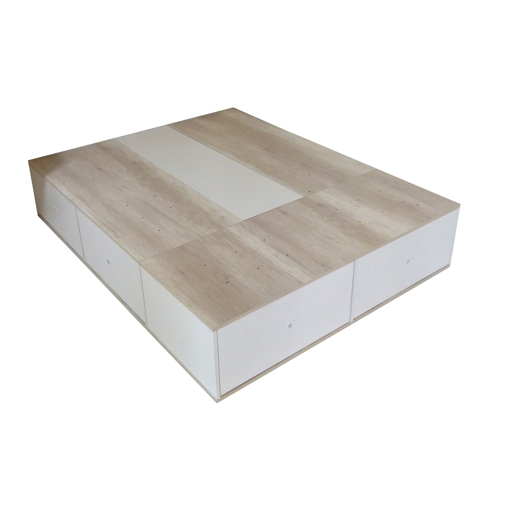 Base De Colchon Corsa C/ 6 Cajones 150 Cm Ancho