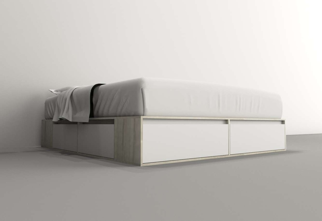 Box 1,80M 4 Cajones 2 Puertas Rev Nevado/Everest