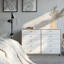 Chifonier 1.27m 10cajones olmo f/everest