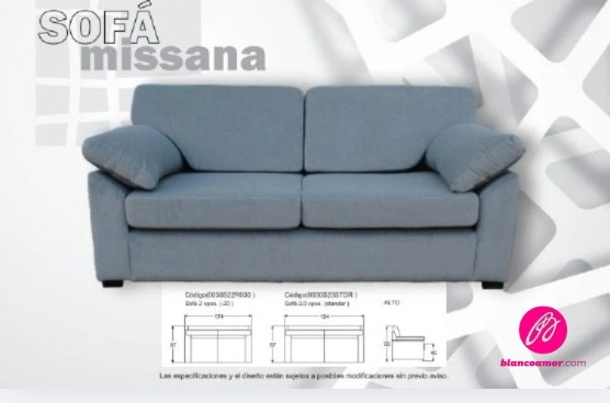 Sillon Missana 3 Cpos Floyd 330 stone G3