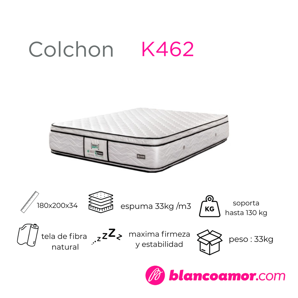 Colchon K462 1.80 X 2.00 X 0.34