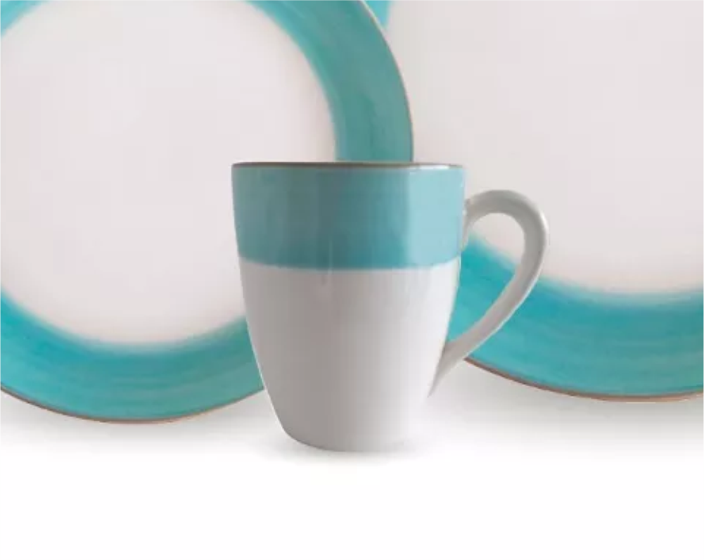 Mug - Taza Ceramica 300Ml - Celeste