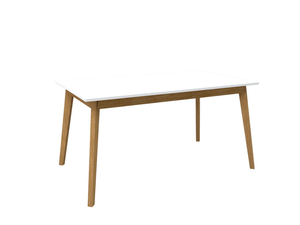 Mesa Artica 1.50 X 0.85 Roble / Blanco