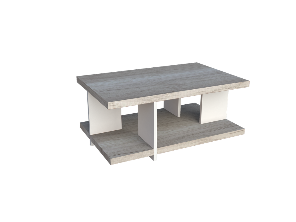 (D) Mesa Living Milano Pergamino Blanco/Helsinki