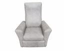 Sillon Poltrona Alaska 1 Cpo Tela Cuerotex Stone G4