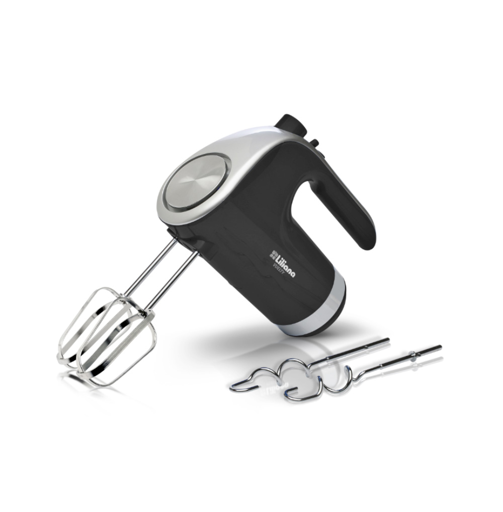Batidora Manual Liliana &quot;Vuelty&quot; 450W. Color Negro