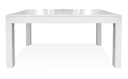 Discontinuado - Mesa Trampa Genoud Contemporanea Blanco 1.30 M X 0.90 M + 0.50 M