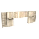 Respaldo Corsa C/ Compartimiento Interior Blanco Helsinki