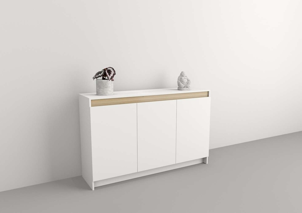 Bahiut Tables 3 Puertas 1,35M  Everest Olmo