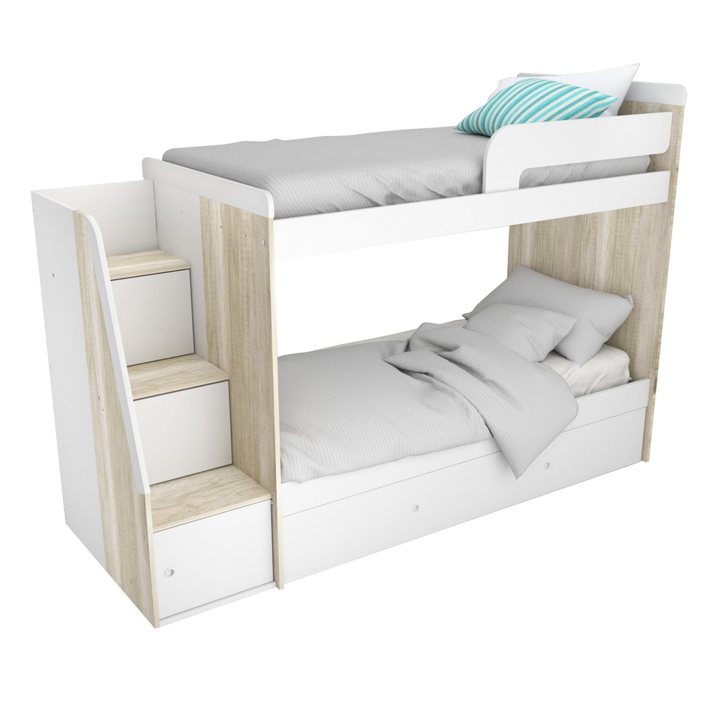 Cama Cucheta 90 Cm Con Carrocama 90X250 Cm