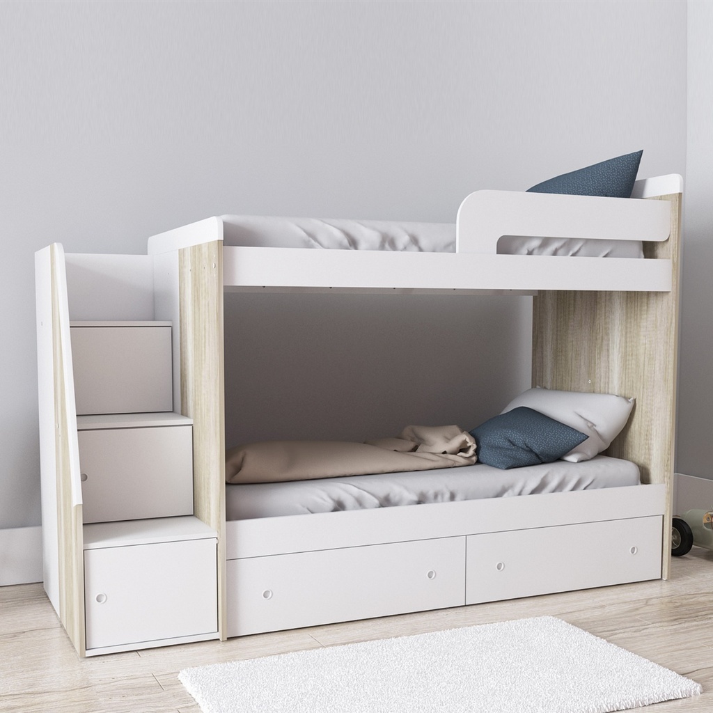 Cama Cucheta 90 Cm Con Carrocama 90X250 Cm