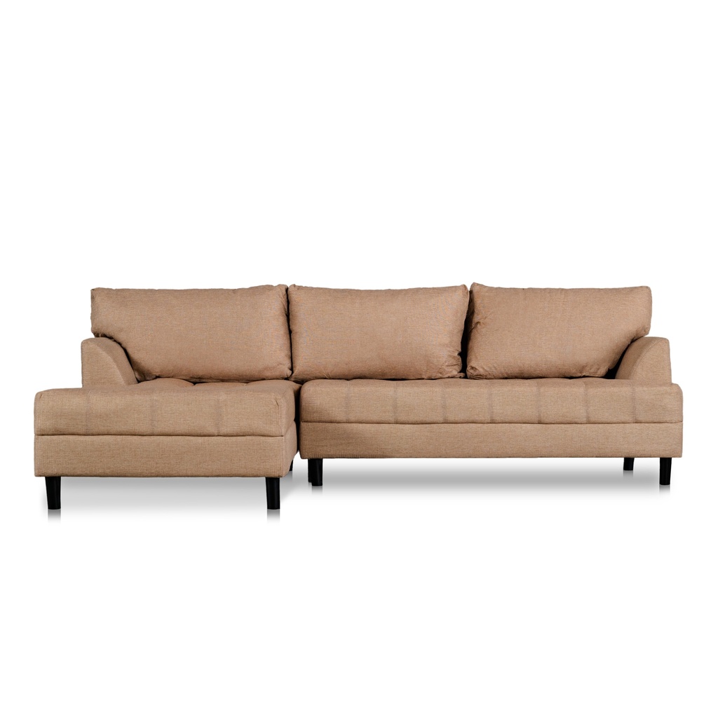 Sillon Esquinero Space 2 Modulos 2,50 X1,70 Lino Connect Camel