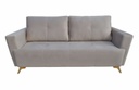 Sillon Luxor 3 Cps Pana Riff Sepia G2