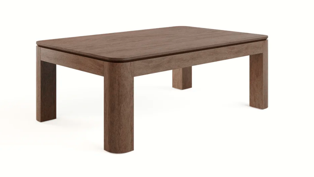 Mesa De Living Lacar 60X90 Castaño