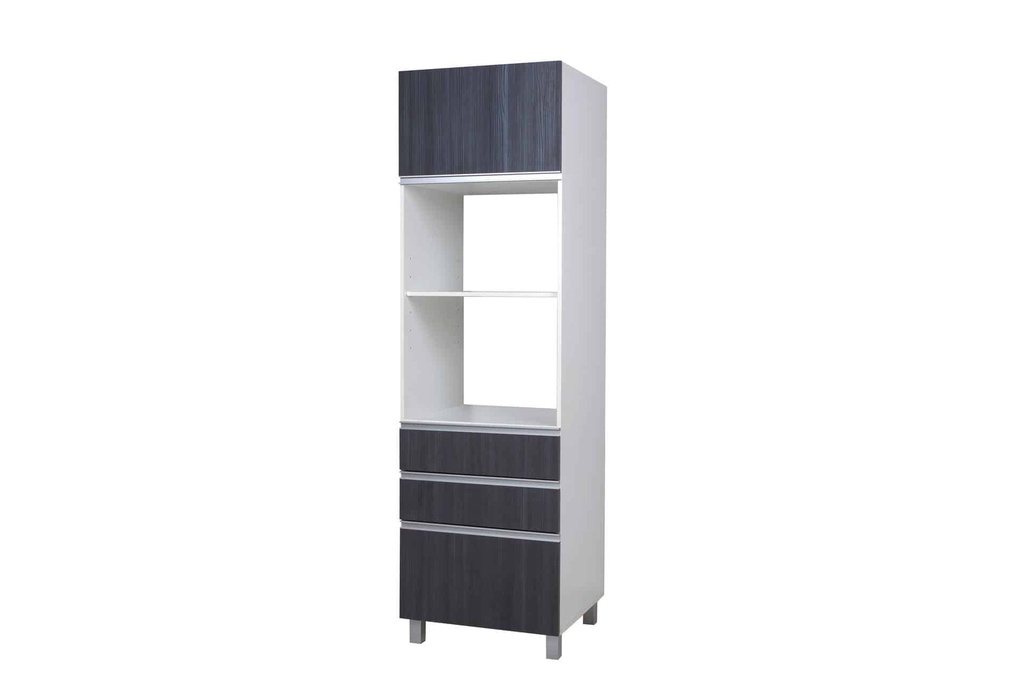 Modulo Multiuso Potenza 0.6 1Puerta 3Cajones Antracita