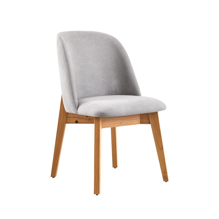 Silla Sapporo Roble Gris Claro