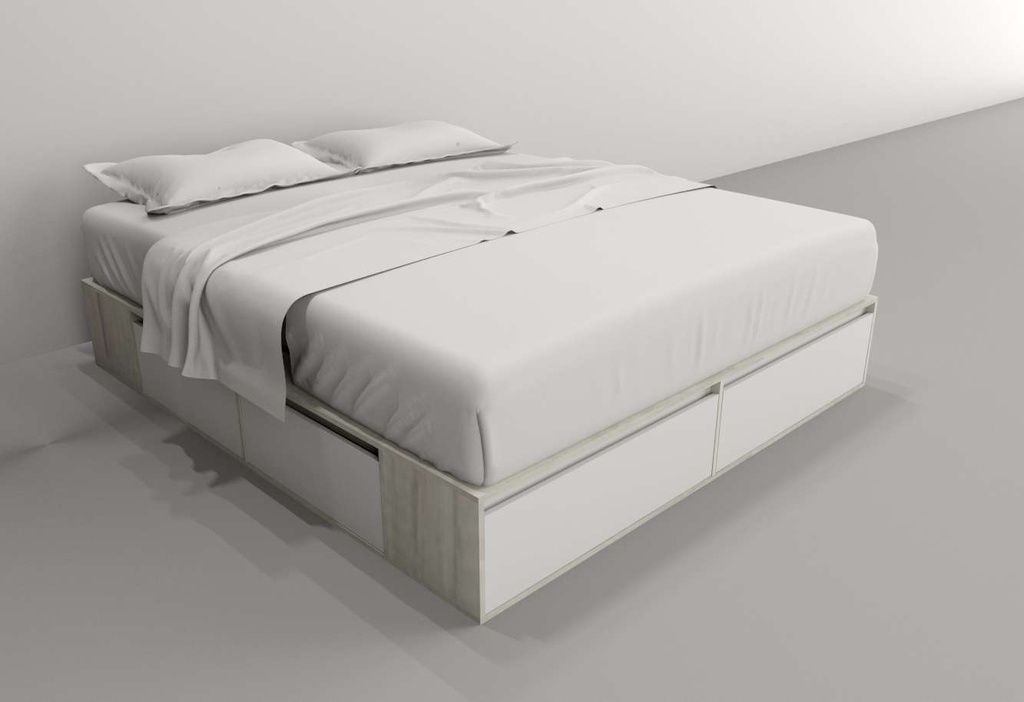 Box 2,00m 4 Cajones 2 Puertas (6445)