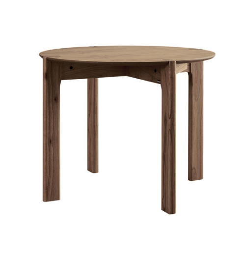 Mesa Redonda Bohemia 1.00 x 1.00 Mts Castaño