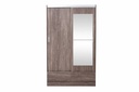 Placard Tana Plus corredizo 2 Ptas 2 C  c/espejo