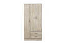 Placard Tana Piú 3ptas 2caj. 186x0.86x46.5cm