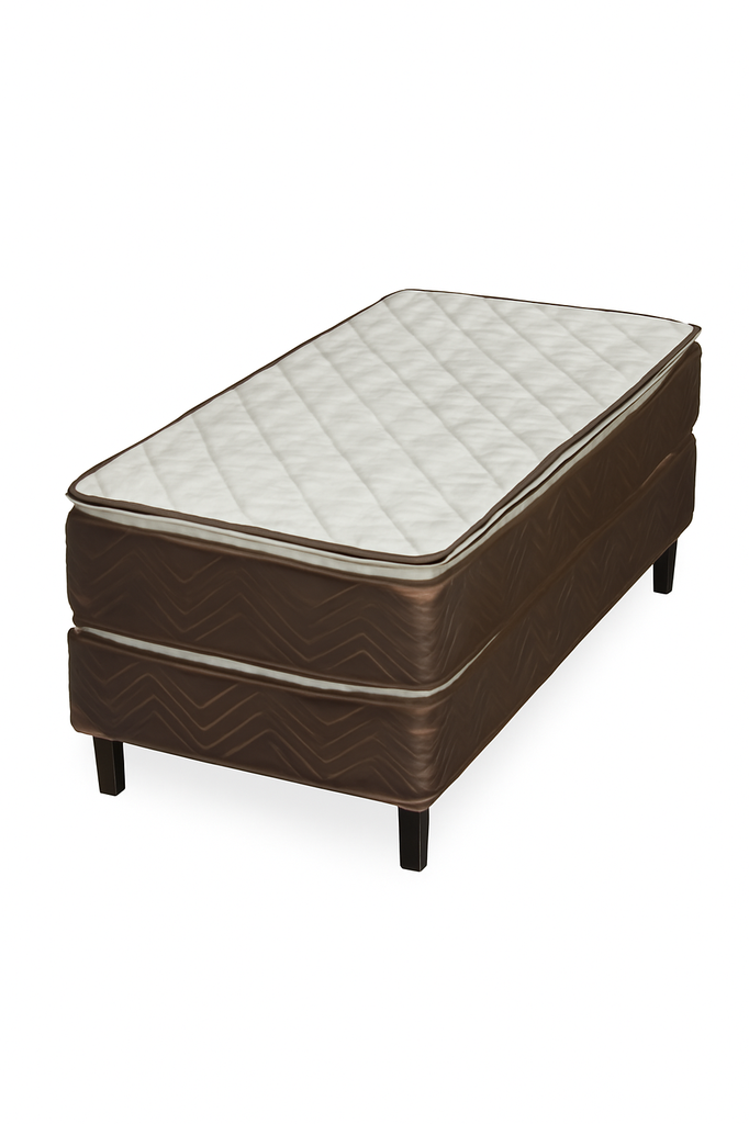 Conjunto de colchón y sommier 362 1 1/2 plaza 100x190