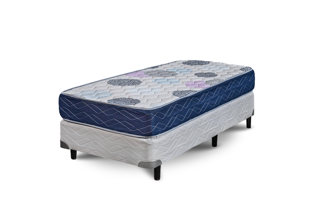 Conjunto de colchón y sommier E23 1.00X1.90X020