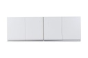 "D"- Alacena Arco 1.40 C/ 3 Ptas Blanco