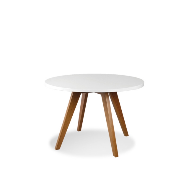 Mesa Vintage Redonda 1.20 Mts Roble