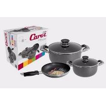 Jgo.Bateria Comp. Por Cacerola 18(Art3718)Cacerola 24 (Art3724) Sarten 24 Art 61424 En Cajailustrada