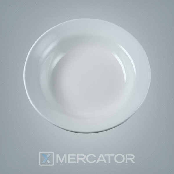 Plato Hondo Donna 21 Cm Dec 5002 - Blanco