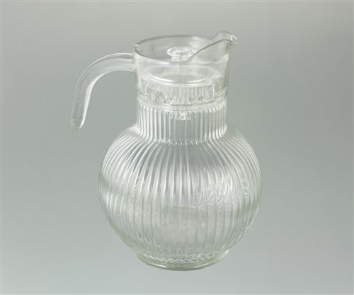 [7798257503681] Jarra De Vidrio Lineas Verticales 1,2L