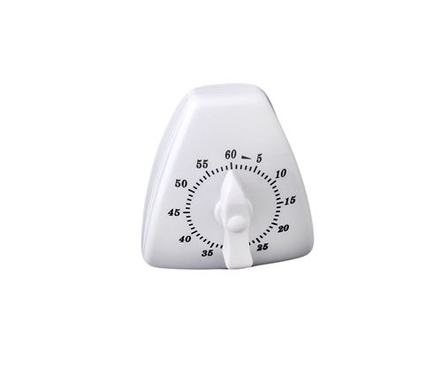 [7798182166708] Timer Blanco Triangulo 7 Cm