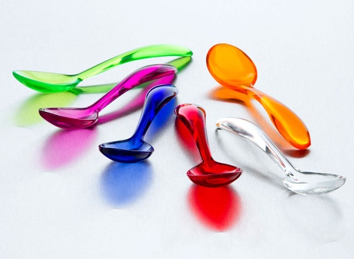 [30006-CV] Cuchara Practi-K De Acrilico De Cafe (Colores Varios)