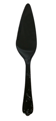 [PP-71633N] Pala P/ Torta Negro C/ Relieve