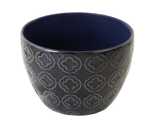 [7798257506446] Bowl Ceramica Conico Hindu Azul 12X9 Cm -6-