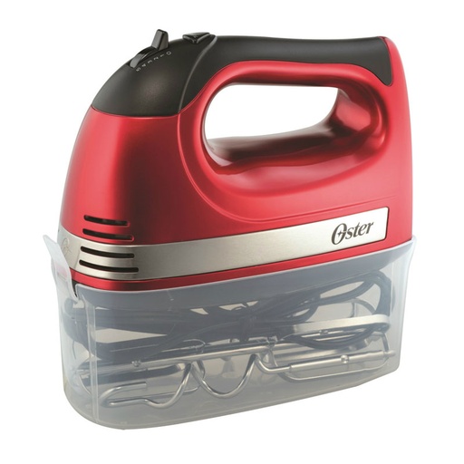 [OSFPSTHM260R-354] Batidora De Mano Oster 2600 Roja - Hand Mixer 260R Red (Pn)