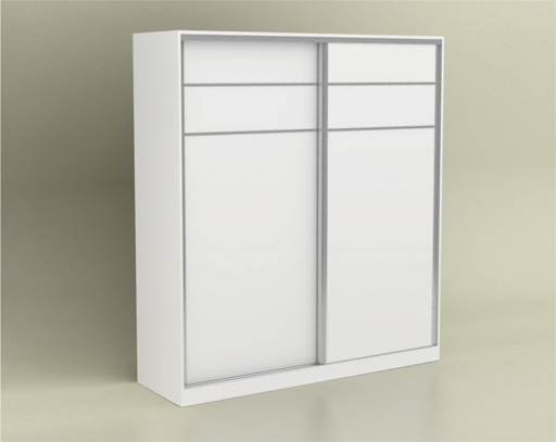 [801181] D - Placard Puertas Corredizas Tonini 1.80 Blanco