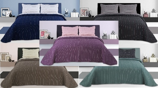 [08480823040] Discontinuo-Quilt Aquarelle Queen 230 X 250 C/Fdas