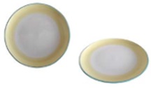[CPL01AM] Plato Playo Ceramica 27Cm - Amarillo