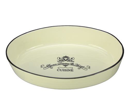 [7798293794081] Fuente P/ Horno Oval Ceramica Cuisine 29*19.5*5.8