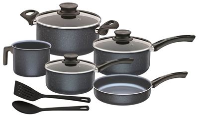 [20598/201] Paris Batería De Cocina X 10 Piezas Granito