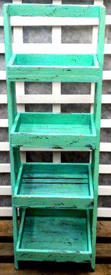 [4001] Escalerita Vintage Verde