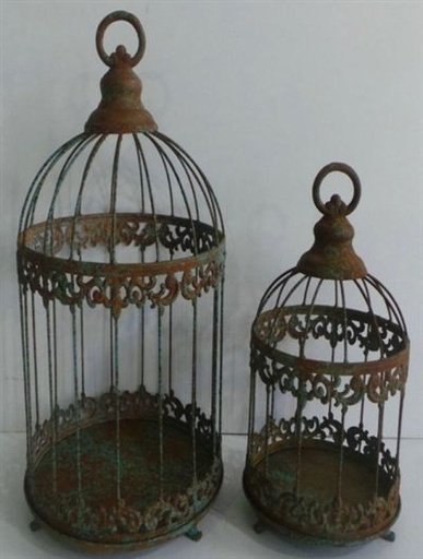 [FY104.121] Set X 2 Jaula Portavela - Oxido