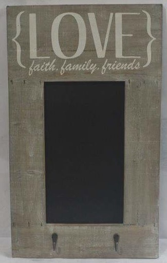 [DE039] Pizarra Perchero "Love" 69X5X40,5 Cm.